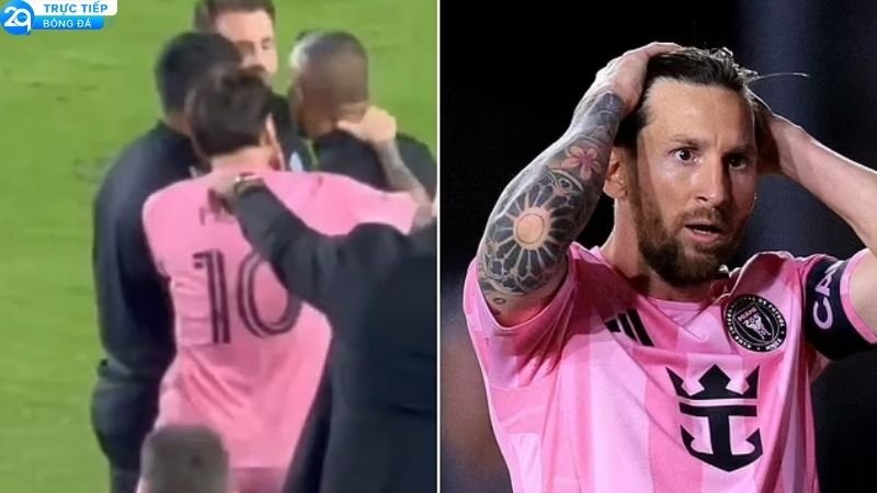 Căng Cực! Messi Nổi Điên Đùng Đùng Với HLV New York City FC 2 messi-1